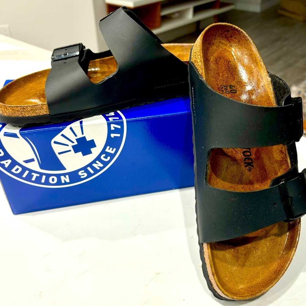 Brand new Birkenstock Arizona sandals